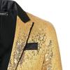 Men's Autumn/Winter Disco Shiny Sequined Jacket Business Suit ZT-X61