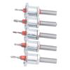 5pcs 8mm Round Shank Adjustable Countersink Bit 2.8-4mm Cone Size Counterbore  Bit  For Metalworking