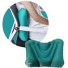 Soft Waist Protection Inflatable Lumbar Pillow Ultralight Inflatable Seat Pads Comfortable Soft Cushion for Home Office Car