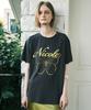 Nigaennikol Nicole Butterfly Sleeve Top_Charcoal Yellow