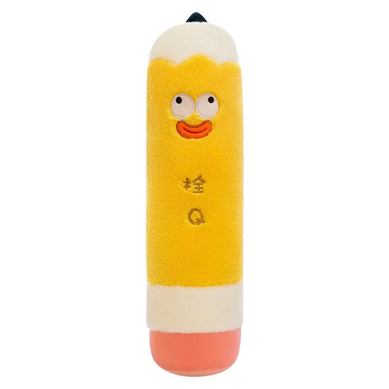 Pencil Pillow Long Strip Plush Toy Sleeping On The Bed Doll Soft Cylindrical Leg Clamp Pillow Dormitory Boy Style Pillow