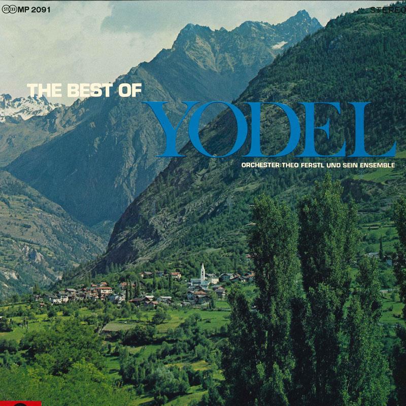 LP Record VARIOUS - Invite the Alps! / Best of Yodel MP2091 POLYDOR Japan Obi World Music Used