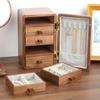 Display Holder for Women Birthday Necklaces Rings 5 Drawers Jewelry Storage Box