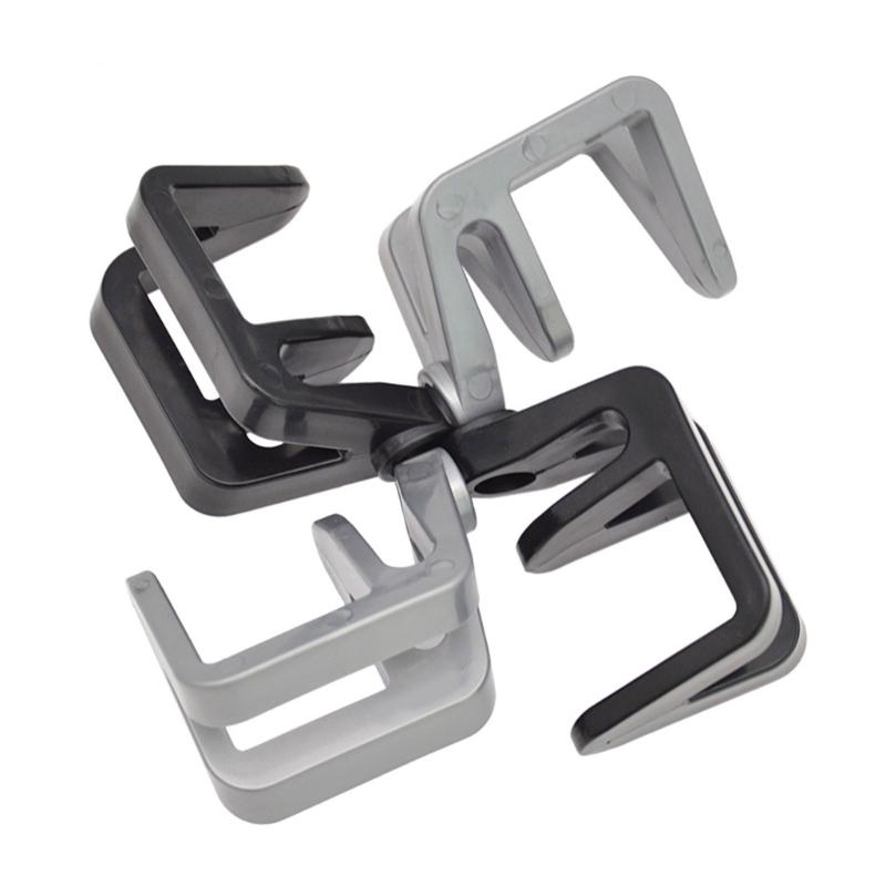 4er-Pack Schwere Klemmen Boots Hakenclip Haltbarkeit Paddel Ruderhalter Clip für Verschiedene Bedürfnisse