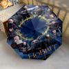 Hobbit Battle Five Armies Folding Umbrella Suitable For All Seasons Portable Gift Travel Three Folds