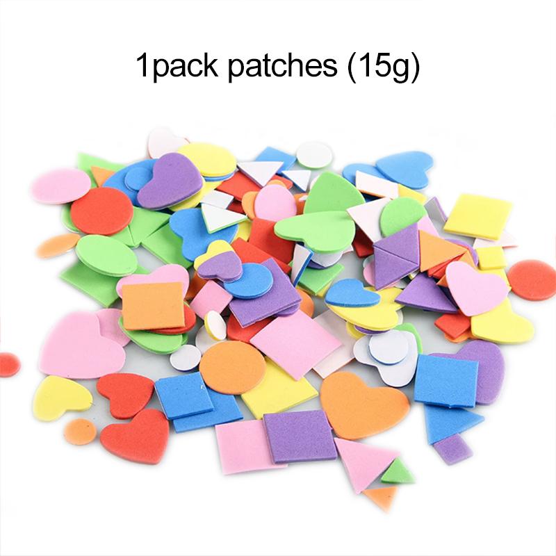 Colorful Craft Kit for Kids DIY Toys Puzzle Handicraft Toys Variety Craft Supplies Set Twisting Rod Plush Ball Button TMZ