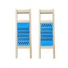 2 5mm Small Fine Wire Grater Wooden Frame Kitchen Tool Multi-Function Vegetable Fruit Cheese Grater with Stainless Steel Blades for Home Use