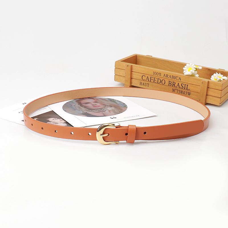 Women's Multicolor PU Leather Fashion Belt
