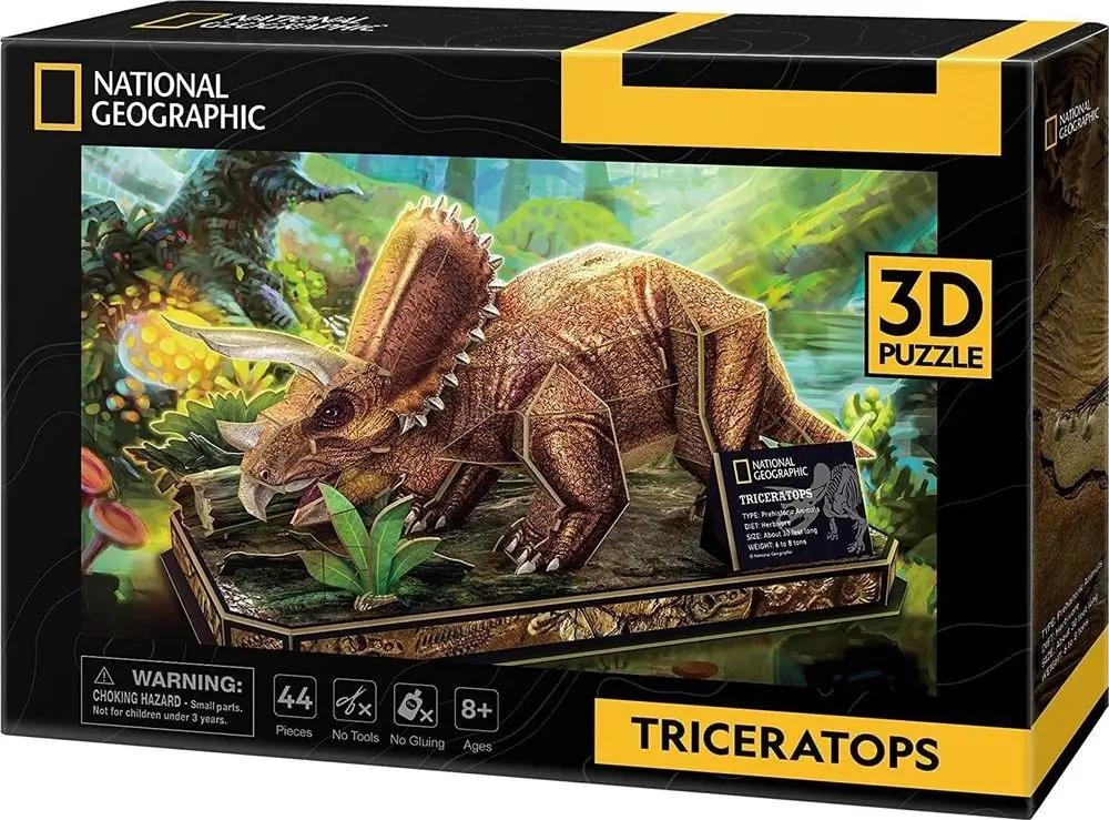 Puzzle 3D National Geographic Triceratops 0526
