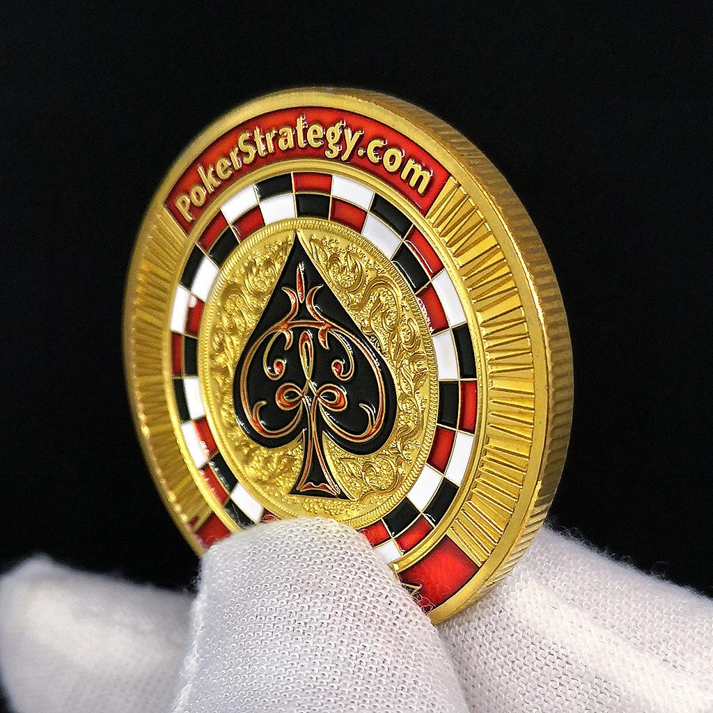 Spade medaglia commemorativa metallo emblema fortunato gioco creativo collezione di monete piccoli regali turismo souvenir