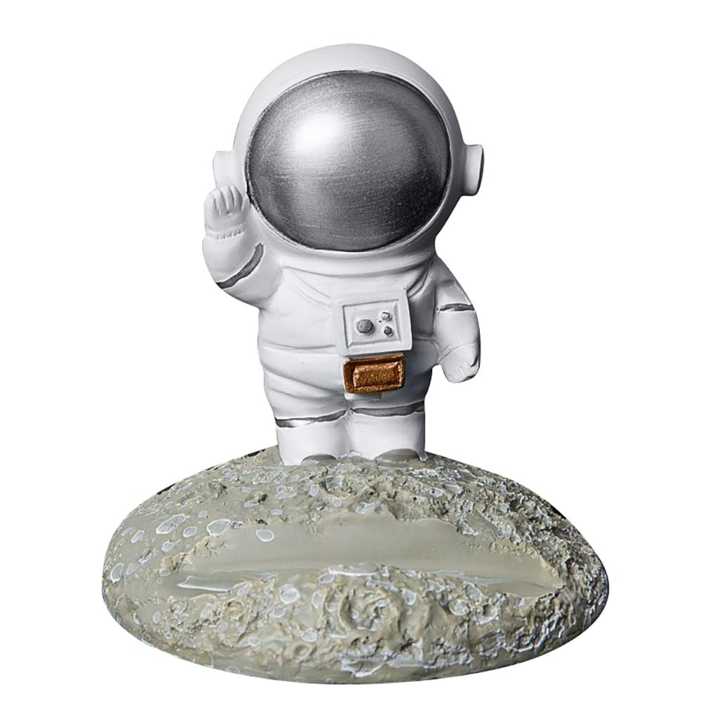 

POPETPOP Astronaut Smartphone Stand, Resin Phone Holder, 3.5 x 3.3 x 3.1 inches, Desktop Phone Holder, Home & Office Decor
