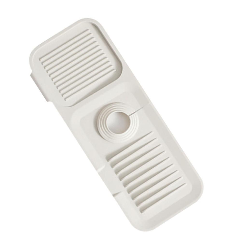 Silicone Sink Faucet Mat Foldable Thicken Soft Silicone Faucet Water Catcher Mat Sink Draining Pad for Kitchens