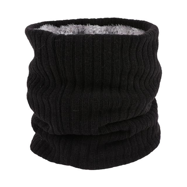 Unisex Fleece-Lined Neck Warmer Snood - Windproof, Versatile, Ideal for Autumn/Winter Cycling and Outdoors