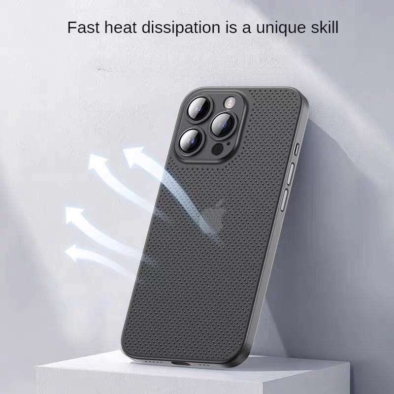 Husă de telefon moale de lux, cu disipare a căldurii, pentru iPhone 11 14 13 12 15 Pro Max Plus Husă goală, ultra subțire, de culoare simplă