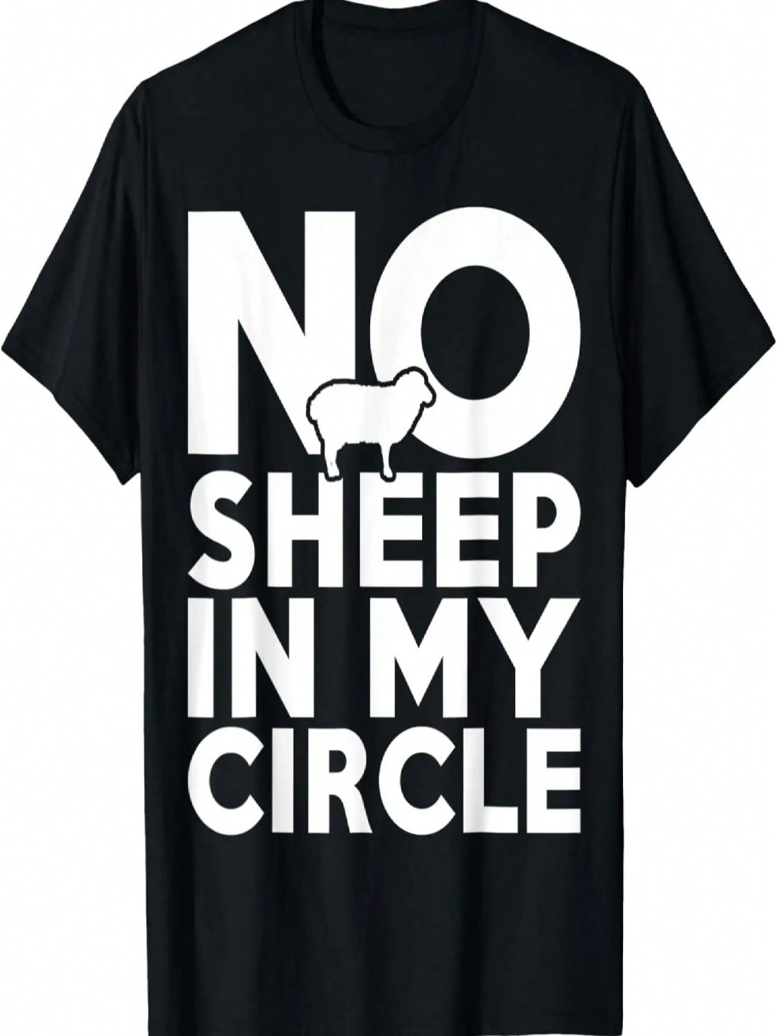 No Sheep In My Circle T-Shirt S разноцветный