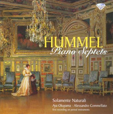 CD JOHANN NEPOMUK HUMMEL - SOLEMENTE N - Piano Septets 94041 Brilliant Class 2010 Europe Classical Used