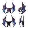 Cosplay Dragon Wings Halloween Decoration with Elastic Straps Easy-to-Wear Dragon Costume Wings Party Supplies