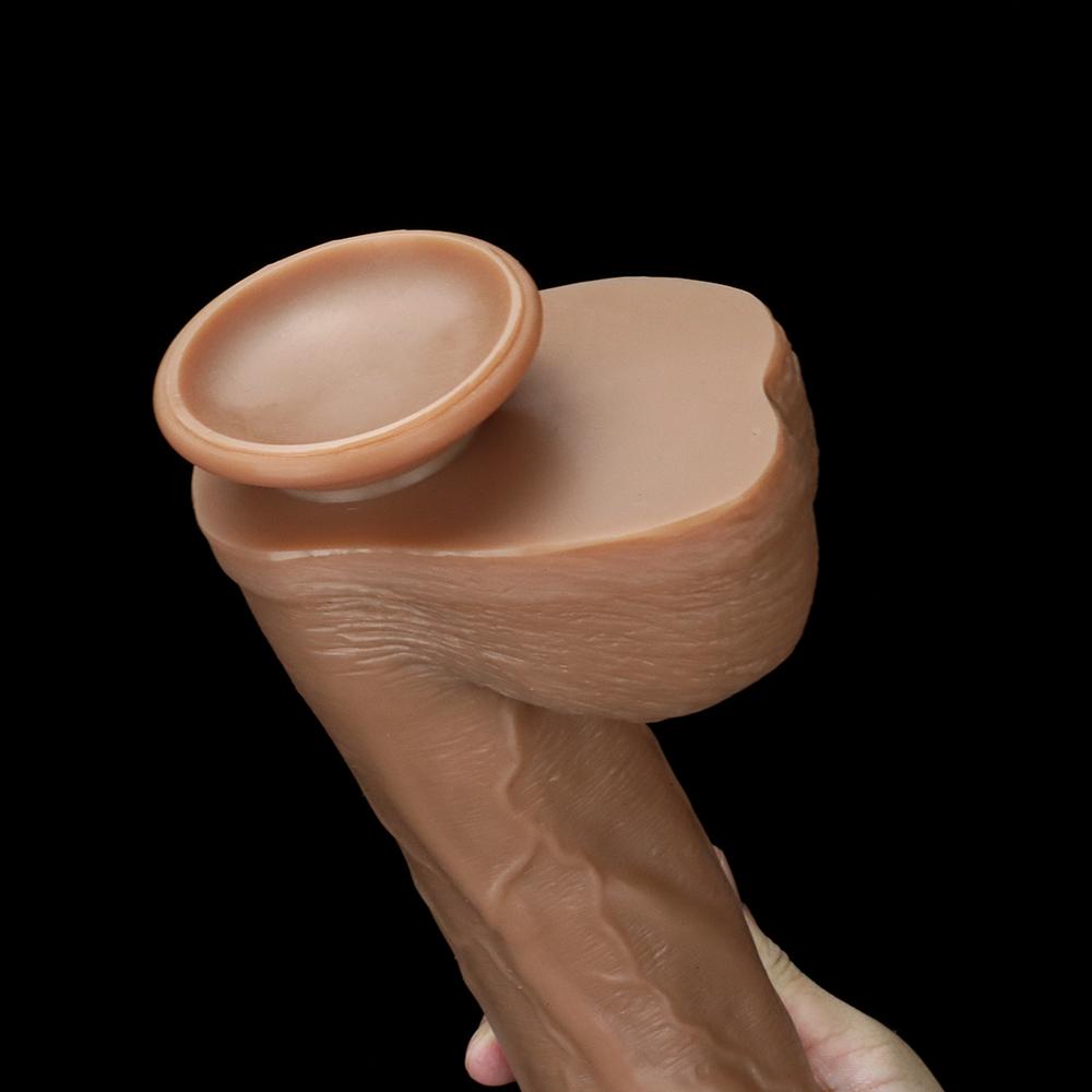 36*5.5cm XXL Super Huge Silicone Dildo Strap On Penis Adult Sex Toy Anal Plug  Realistic Dick Fisting Masturbator for Women