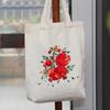 Handmade DIY Embroidery Canvas Tote Bag Kit - Creative Gift for Couples