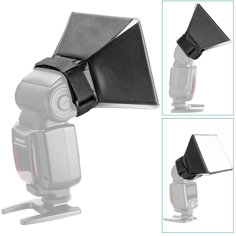 Universal Foldable Flash Diffuser Softbox Professional Mini Photo Diffuser Soft Light Box For Canon Nikon Sony Camera
