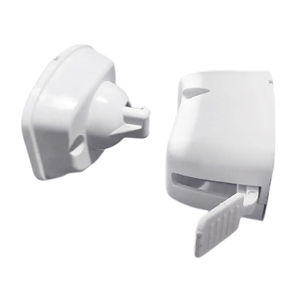 RV Baggage Door Catch Compartment Clips Plastic Door Catch Latch Holder Cargo RV Trailer Caravan Motorhomes Stop Entry