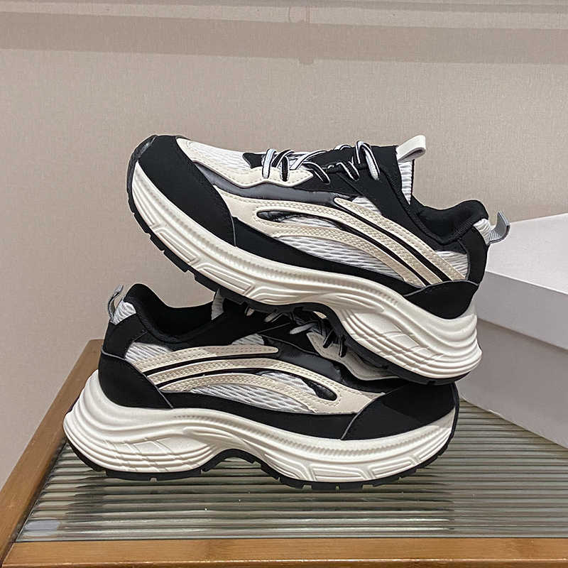 Fashion Without Heels Chunky Women's Ski Skate Shoes Tennis Sneakers 46 Size New Arrival Sports Technology Trends Real Twnis