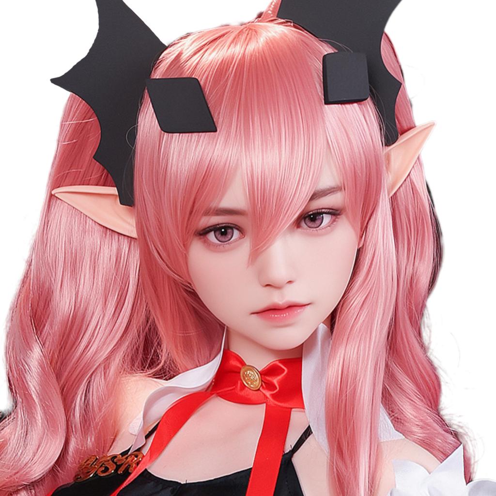 Men's Sex Doll Silicone Head With Tongue Teeth Oral Sex Masturbation Cup Erotic Adult Sex Toy