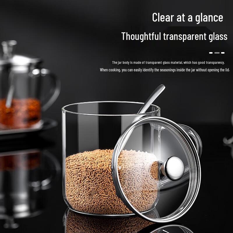 Yongduo Glass Seasoning Jar