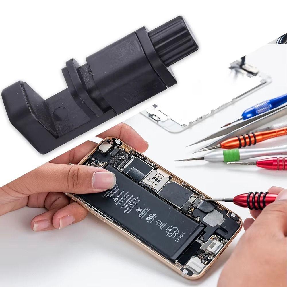 4 Pièces Écran d'Affichage Téléphone Fixation Pince Réglable Universel Support Fixe pour Téléphone Portable Outils de Réparation Clip de Fixation Noir Rapide