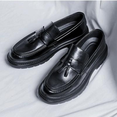 Scarpe Classiche da Uomo in Pelle Mocassini con Plateau da Lavoro Scarpe Eleganti da Uomo Nuove Taglie Grandi Zapatos De Vestir Hombre