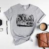 Alice Wonderland T Shirt Mad Hatter Vintage Illustration Tee Cute Trendy Unbirthday Party Shirt Mom Shirt Aunt Tee Casual Tops