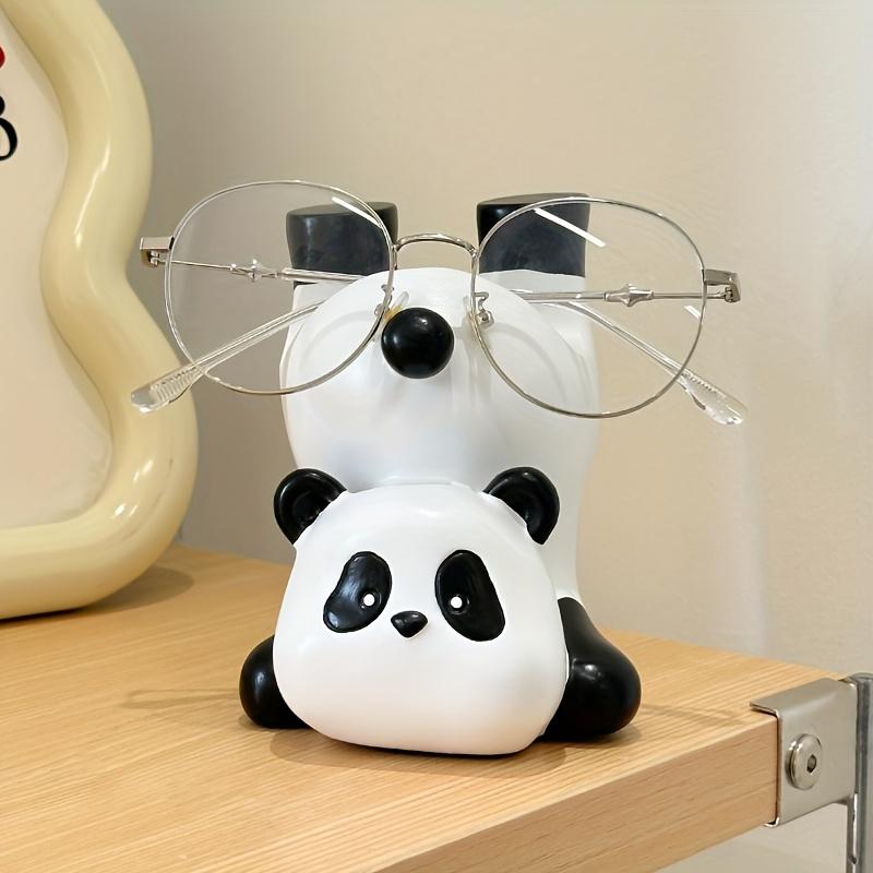 

Перевернутая подставка для хранения очков в форме панды, Милый настольный держатель для солнцезащитных очков, Домашнее украшение для декора спальни и в качестве подарка