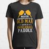 Never Understimate An Old Man With A Pickleball Paddle Premium Tee for Women