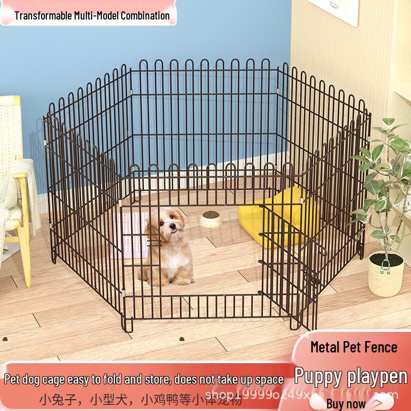 

Portable Indoor Pet Enclosure for Small Dogs and Rabbits Small 60x60