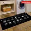 Cartoon Animation Soft Laundry Room Carpet Washing Machine Floor Mat Rug For Bedroom Living Room Carpet Doormat Home Dec