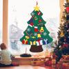 DIY Felt Christmas Tree Set Xmas Decorations Wall Hanging Ornaments Children Gifts Party