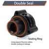 Kompatibel für 2.0T 8J Mk5 Mk6 Flansch Blow-off-Adapter Druckentlastungsventile Analoger Sound Turbolader Ventile Basis