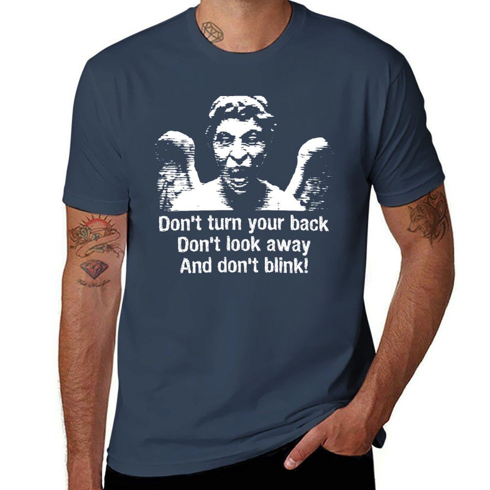 

Weeping Angel Dont Blink TShirt Casual All Match Short Sleeve TShirt S