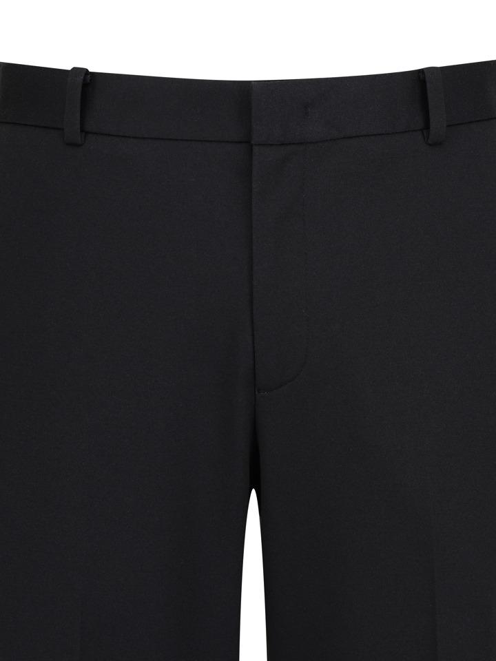 ZIOZIA Men'S Tapered Jersey Slacks_Black