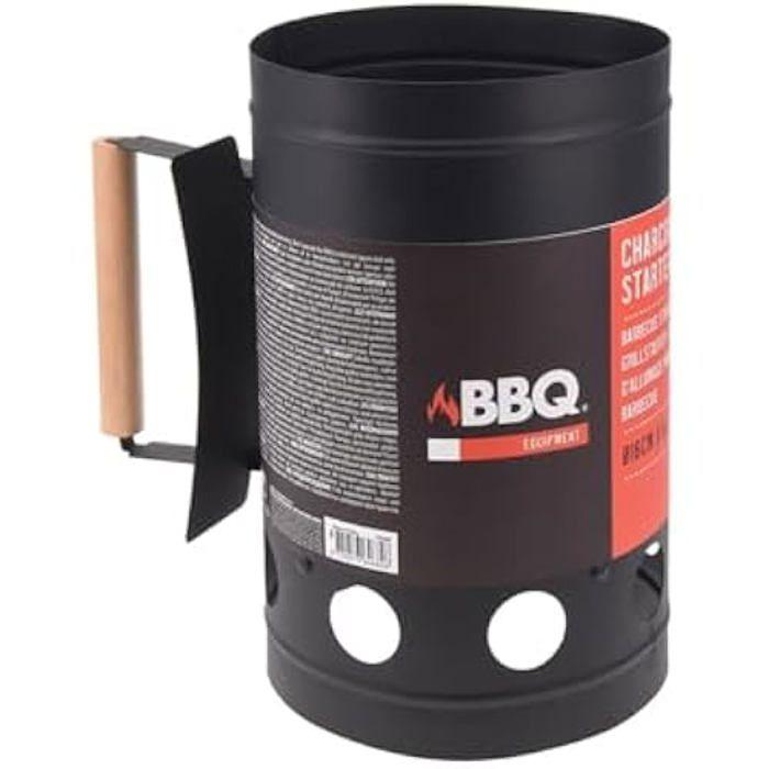 Allumeur barbecue 27cm, zinc noir