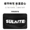 SULAITE Summer Motorcycle Gloves Half-Finger Breathable Leather Carbon Fiber Protective Gear Safety