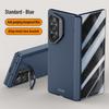 With Privacy Tempered Glass Flim Full Protective Case For Samsung Galaxy Z Fold 6 Fold6 Spring Hinge Holder Camera Protect Cover