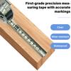 5mx19mm  Metric Tape Measure Stainless Steel Anti-corrosion Retractable Metric Ruler Hollow Design Woodworking Measuring Tool