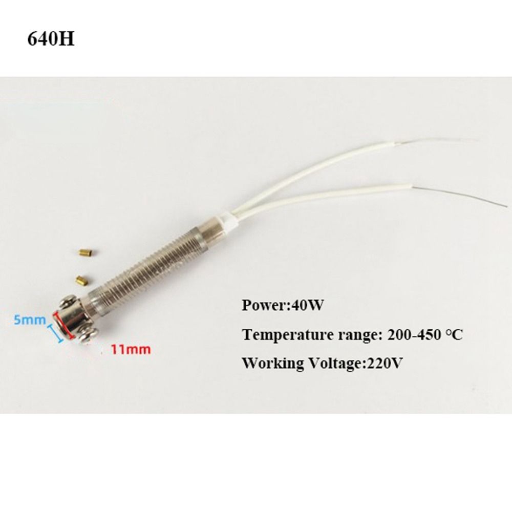 220V 630H Soldering Iron Core 30W40W60W80W100W Ceramic Core High Quality External Heating Core