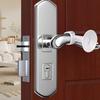 Invisible Door Bumpers Noises Reduction Silicone Stoppers Reusable Wall Guard for Glass Wooden Door Protecting