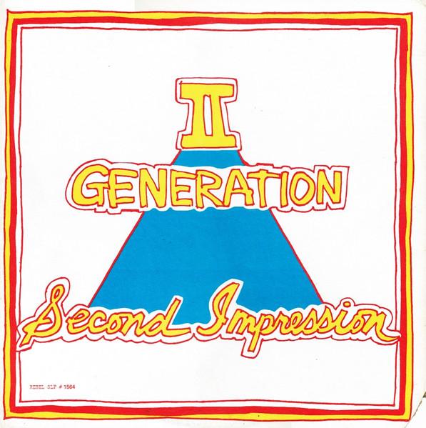Виниловая пластинка II GENERATION Second Impression SLP1564 Rebel Records 1977 США Кантри/Фолк Б/у