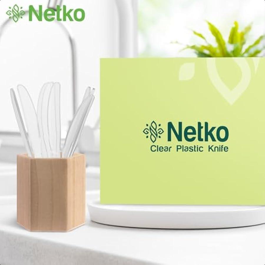 

Сверхпрочные пластиковые ножи 300 одноразовых прозрачных пластиковых ножей с гравированным дизайном United States