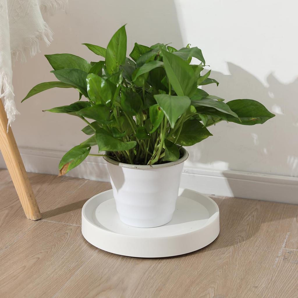 ETRAVEL Flower Pot Stand with Casters can be Flower Planter Pot Gardening Pot Holder Easy to For Air Round Diameter Casters, hidden, Stand, Stand,