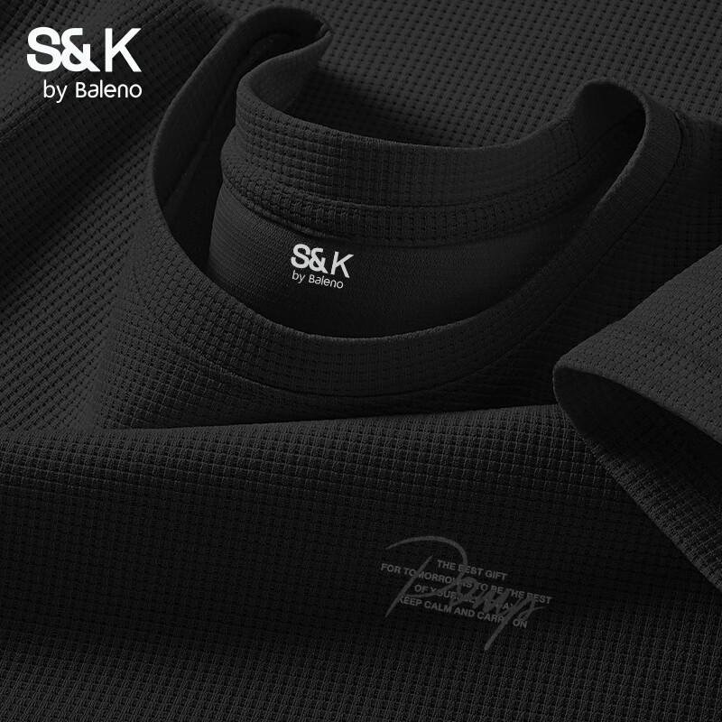 

Baleno S&K Series Men s Waffle T-Shirt XL