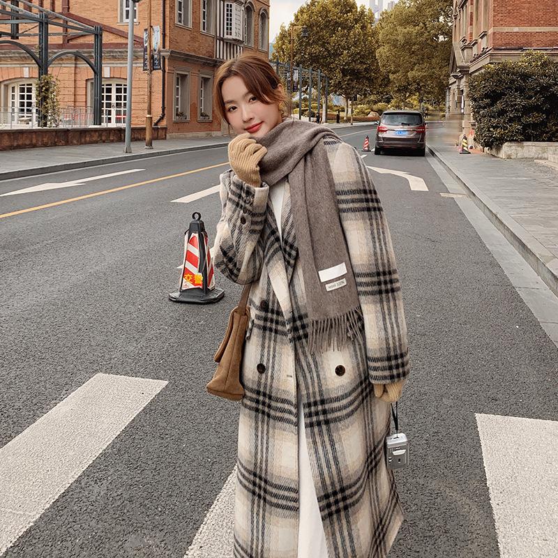 The New Winter Winter Age-Defying Versatile Long Woolen Coat Is Trendy For Comfort, Skin-Friendly, And Casual, Enhancing Quality